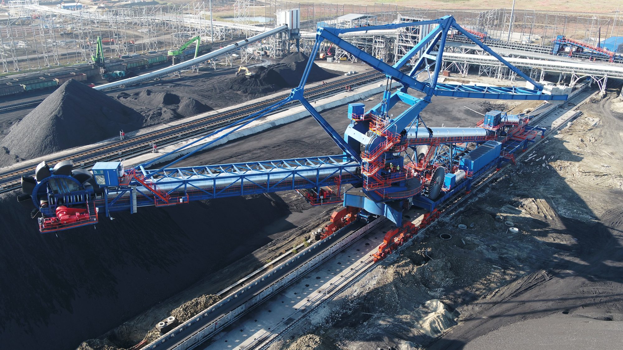 Förderrollen in der Bergbauindustrie